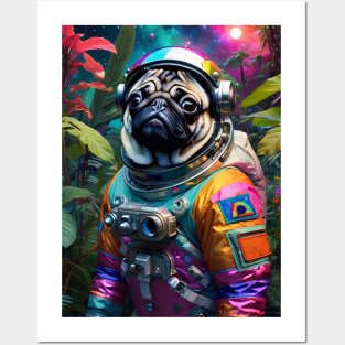 Star Gazing Puggy Posters and Art